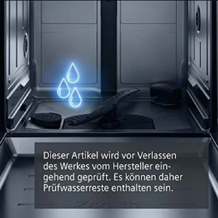 Siemens SN55ES57CE, Geschirrspüler, D, Geräuschemissionsklasse B, Geräuschemissionen 42 Dezibel – Bild 9