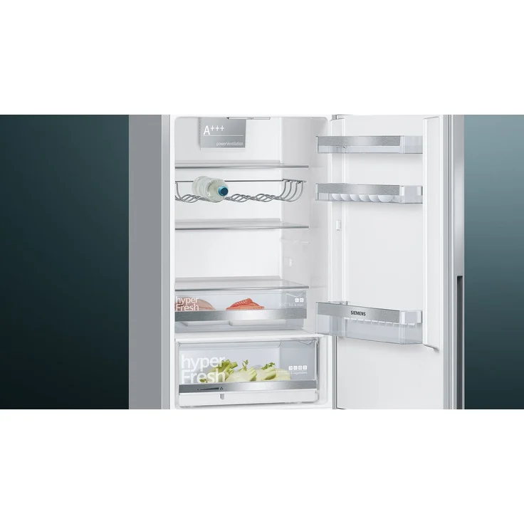 Siemens KG36EALCA Kühl-Gefrierkombination, freistehend, silber, LowFrost, 0-Grad-Zone, LED, Schnellgefrieren, Breite 60 cm – Bild 8