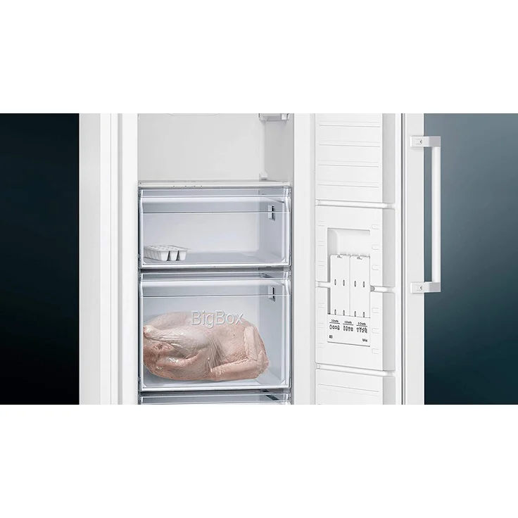 Siemens GS29NVWEP Gefrierschrank, freistehend, weiß, NoFrost, Schnellgefrieren, Breite 60 cm, Energieklasse E – Bild 8