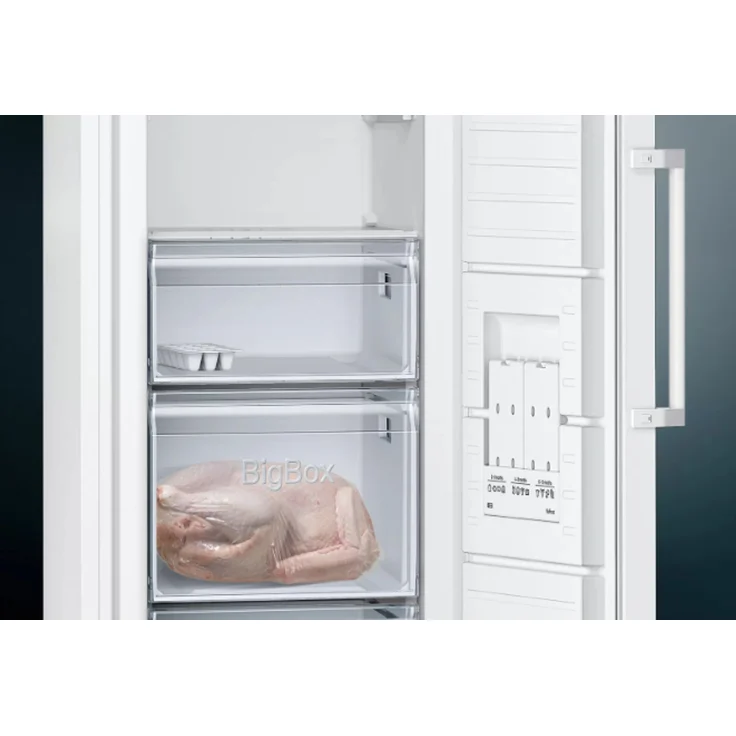Siemens GS29NVWEP Gefrierschrank, freistehend, weiß, NoFrost, Schnellgefrieren, Breite 60 cm, Energieklasse E – Bild 14