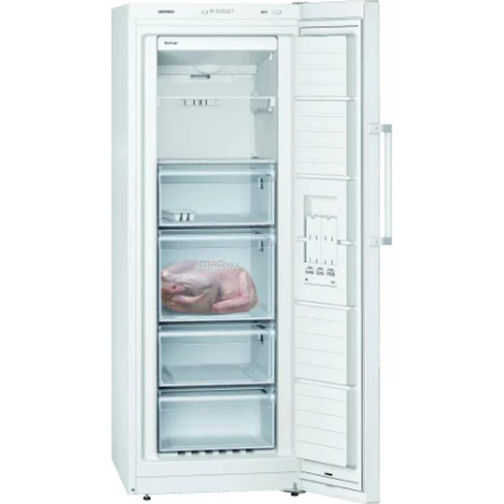 Siemens GS29NVWEP Gefrierschrank, freistehend, weiß, NoFrost, Schnellgefrieren, Breite 60 cm, Energieklasse E – Bild 12