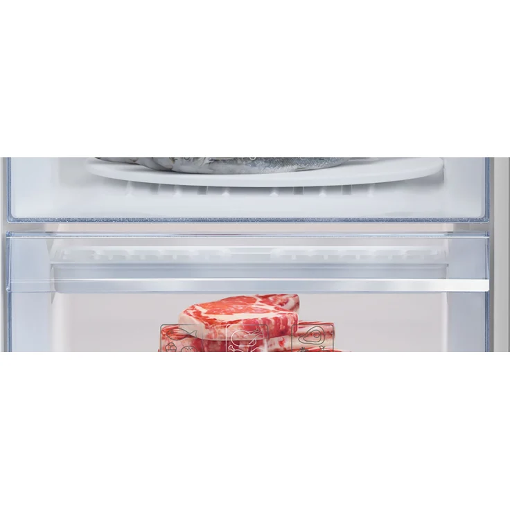 Beko RCSA366K40XBN Kühl-Gefrierkombination, freistehend, silber, Breite 59.5 cm – Bild 8