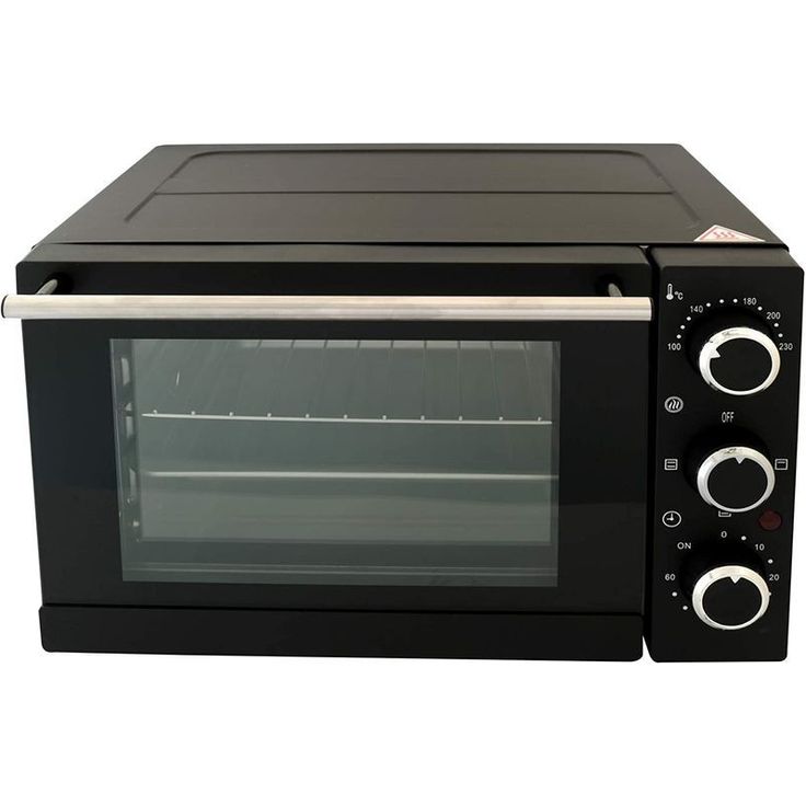 Expo Mini Backofen 15 L. 1200W Pizzaofen Ober Unterhitze Timer Thermostat Standofen – Bild 2
