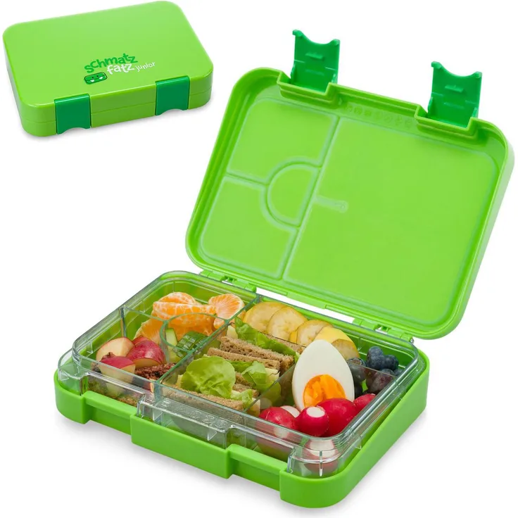 schmatzfatz Brotschale Brotdose junior Lunchbox Grün
