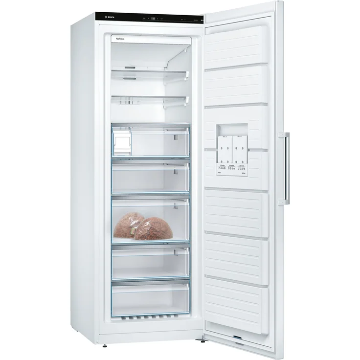 Bosch GSN58AWDP Serie 6 Gefrierschrank, freistehend, weiß, NoFrost, LED, Breite 70 cm, Energieklasse D – Bild 3
