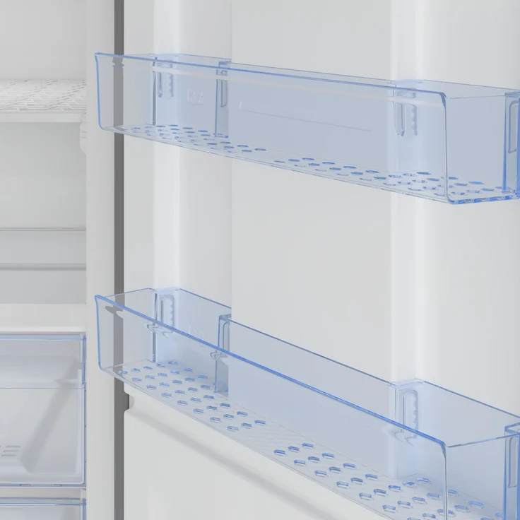 Beko RFNE448E45W Gefrierschrank, freistehend, weiß, NoFrost, Schnellgefrieren, Breite 70 cm, Energieklasse D – Bild 11