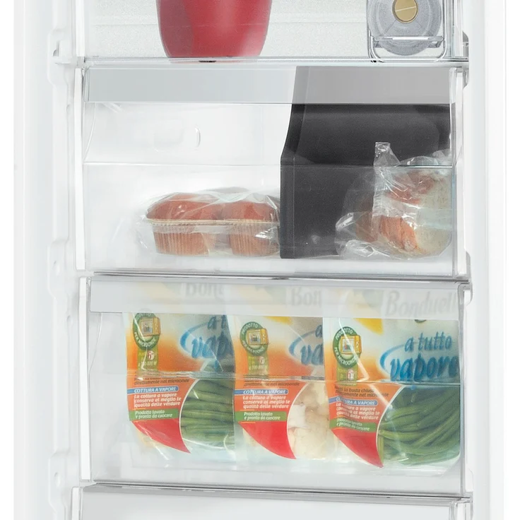 Bauknecht GKN 19G3 WS 2 Gefrierschrank, freistehend, weiß, NoFrost, Schnellgefrieren, LED, Breite 60 cm, Energieklasse E – Bild 4