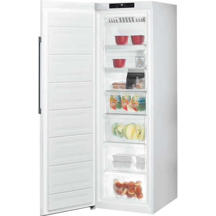 Bauknecht GKN 19G3 WS 2 Gefrierschrank, freistehend, weiß, NoFrost, Schnellgefrieren, LED, Breite 60 cm, Energieklasse E – Bild 3