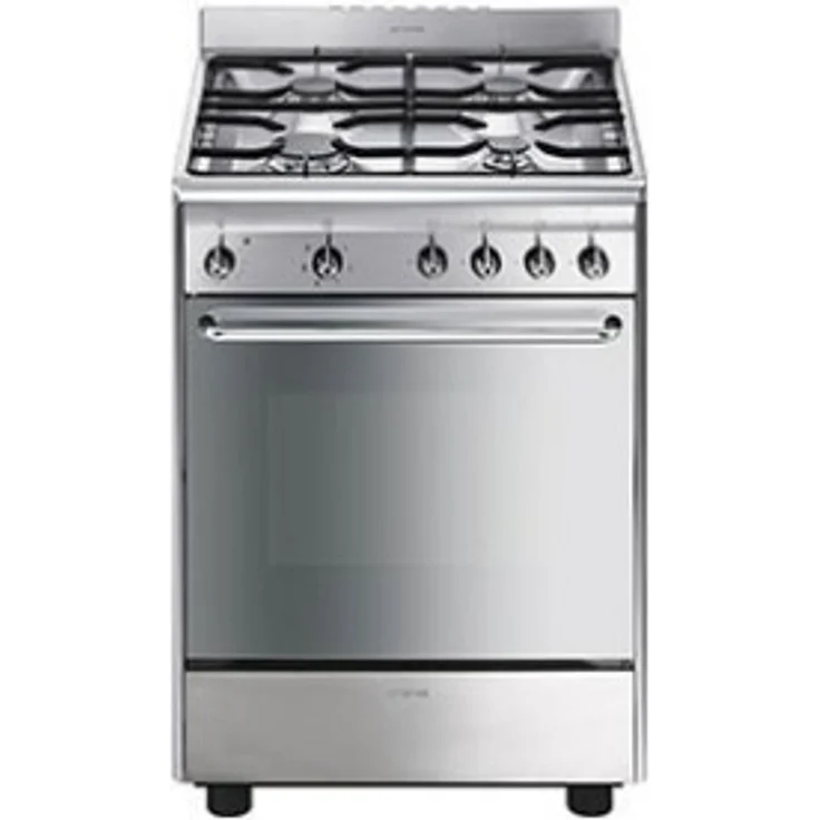 Smeg SCD60EMX9 Gas Kombi Standherd Edelstahl – Bild 5