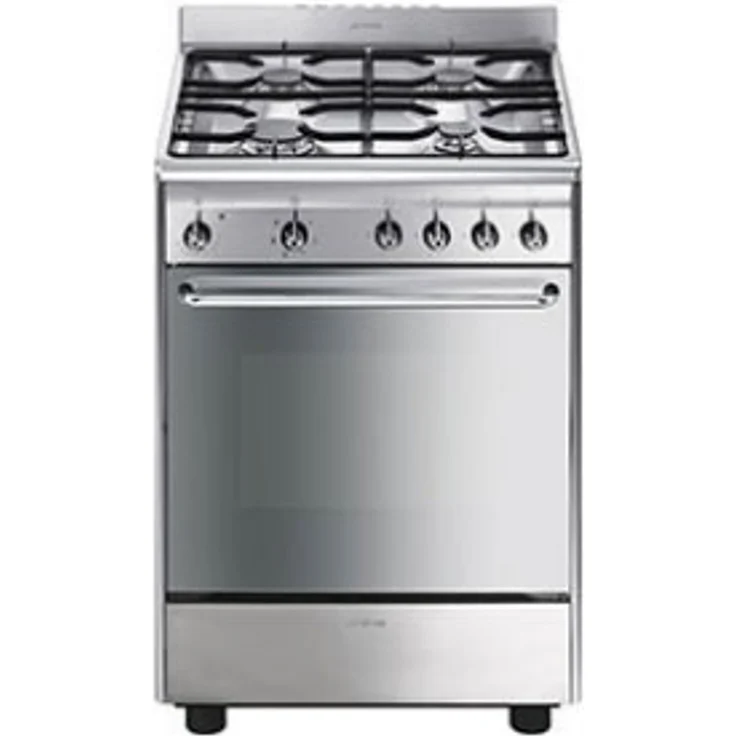 Smeg SCD60EMX9 Gas Kombi Standherd Edelstahl – Bild 4