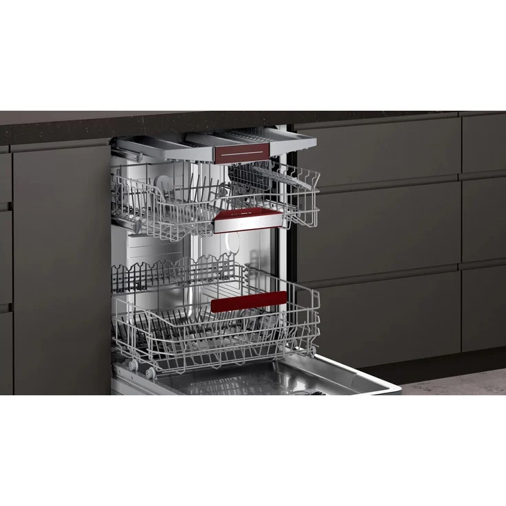 Neff S257ECX21E, Geschirrspüler, D, Geräuschemissionsklasse B, Geräuschemissionen 42 Dezibel – Bild 7