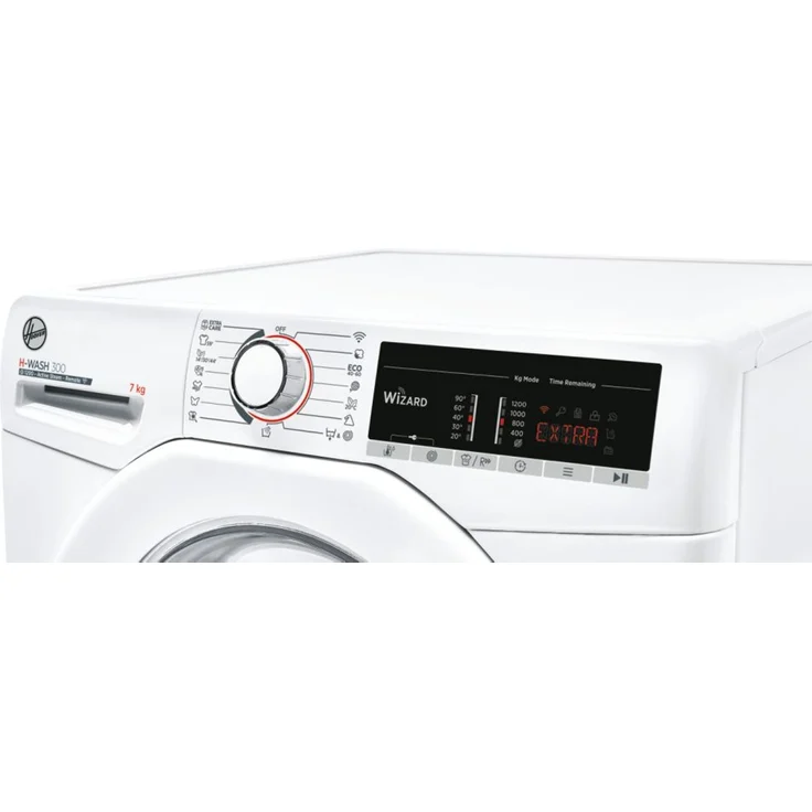 Hoover H3WS4 275TE-1-S, Frontlader-Waschmaschine, D, Fassungsvermögen 7 kg, Standgerät, Breite 60 cm, Startzeitvorwahl, Dampf-Funktion – Bild 5