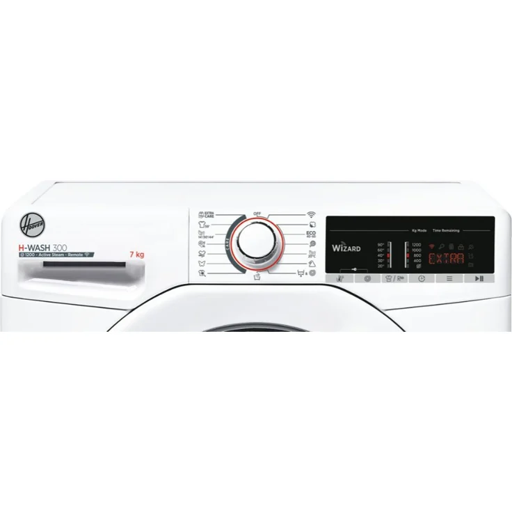 Hoover H3WS4 275TE-1-S, Frontlader-Waschmaschine, D, Fassungsvermögen 7 kg, Standgerät, Breite 60 cm, Startzeitvorwahl, Dampf-Funktion – Bild 4