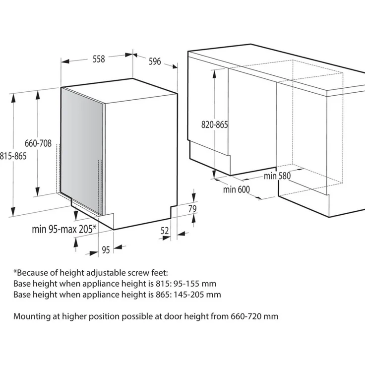 Gorenje GV62040, Geschirrspüler, E, Geräuschemissionsklasse C – Bild 4