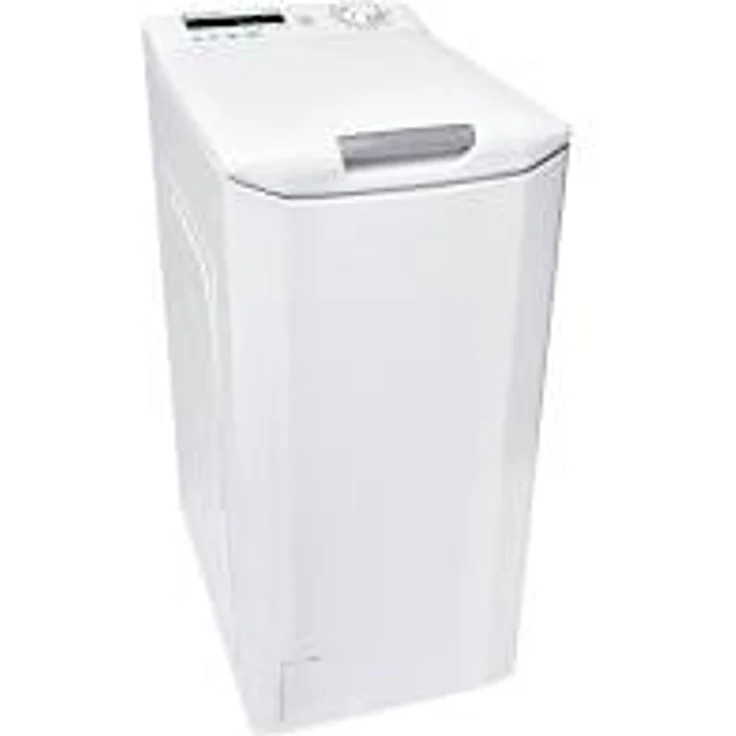 Candy CSTG 272DVE-1-S, Toplader-Waschmaschine, F, Fassungsvermögen 7 kg, Standgerät, Breite 41 cm, Startzeitverzögerung, Edelstahltrommel – Bild 2