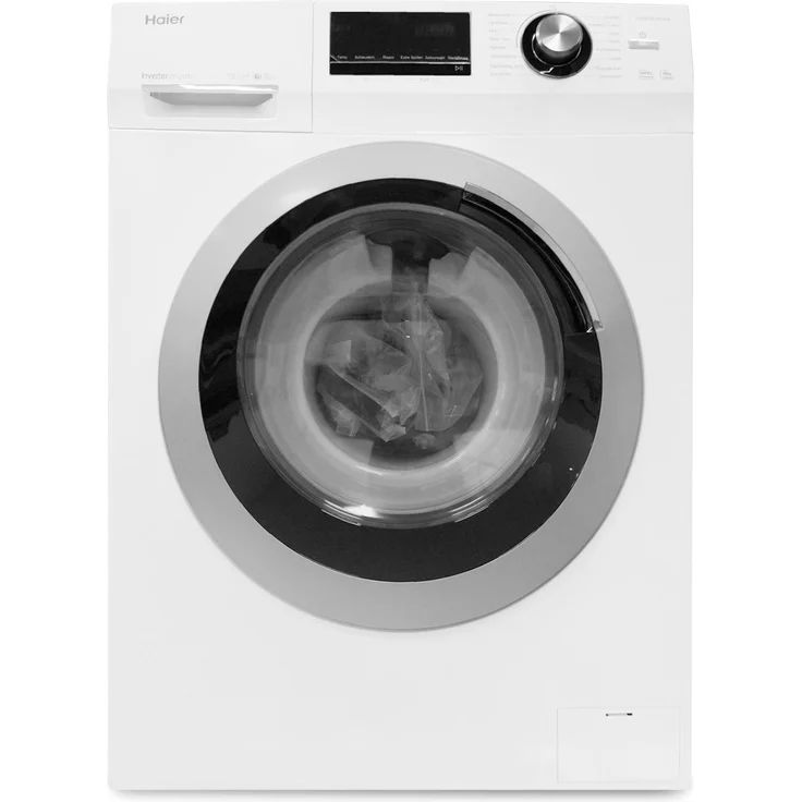Haier HW80-BP14636N, Frontlader-Waschmaschine, A, Fassungsvermögen 8 kg, Standgerät, Breite 59 cm, Dampf-Funktion, Startzeitverzögerung – Bild 11