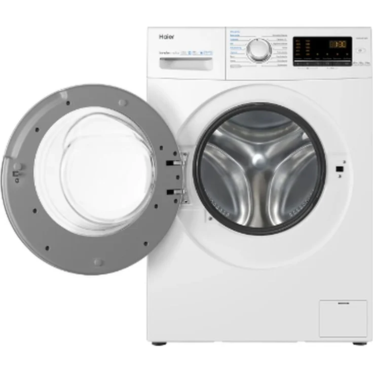 Haier HW80-BP14636N, Frontlader-Waschmaschine, A, Fassungsvermögen 8 kg, Standgerät, Breite 59 cm, Dampf-Funktion, Startzeitverzögerung – Bild 7