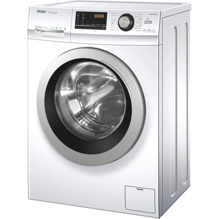 Haier HW80-BP14636N, Frontlader-Waschmaschine, A, Fassungsvermögen 8 kg, Standgerät, Breite 59 cm, Dampf-Funktion, Startzeitverzögerung – Bild 15