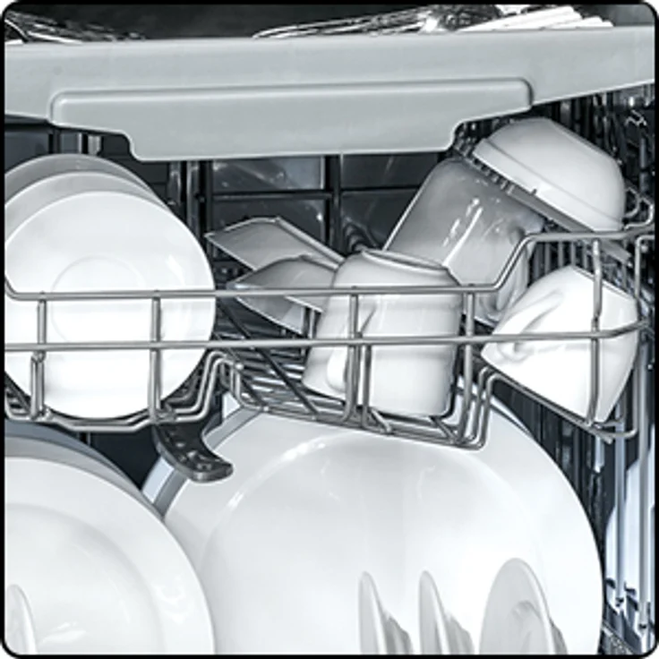 Bomann GSP 7410, Geschirrspüler, E, Geräuschemissionsklasse C, Geräuschemissionen 48 Dezibel – Bild 8