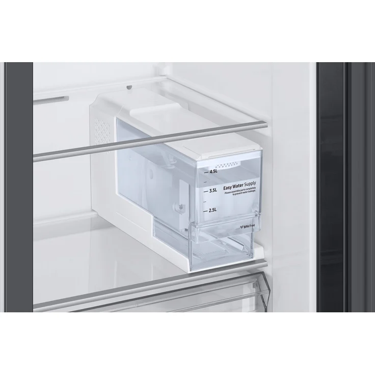 Samsung RS6GA8521B1 EG Side-by-Side-Kühlschrank, freistehend, Premium Black Steel, NoFrost, Wasser- und Eiswürfelspender, Wassertank, Schnellgefrieren, Breite 91.2 cm – Bild 15