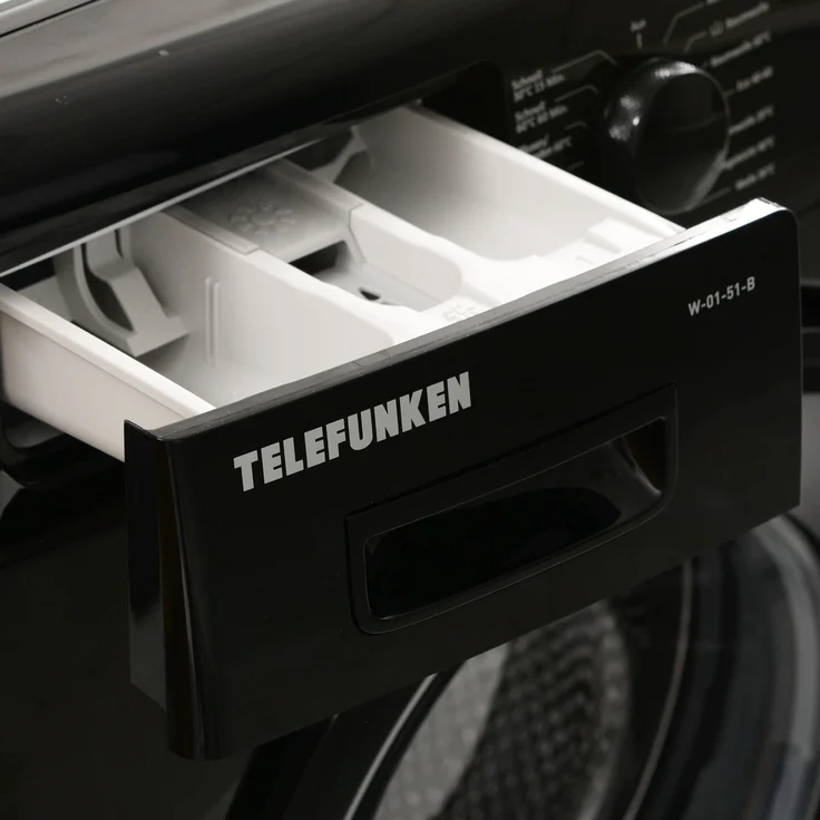 Telefunken W-01-51-B, Frontlader-Waschmaschine, D, Fassungsvermögen 5 kg, Standgerät, Mengenautomatik, Überlaufschutz – Bild 11