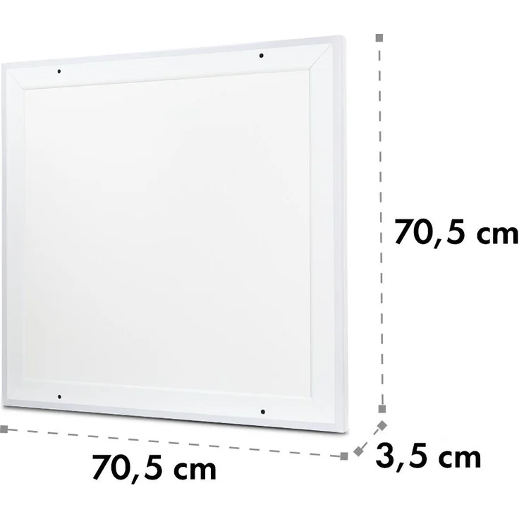 Klarstein Midnight Sun Decken-Infrarotheizung 70,5 x 70,5 cm 350 W, Infrarotheizung – Bild 10