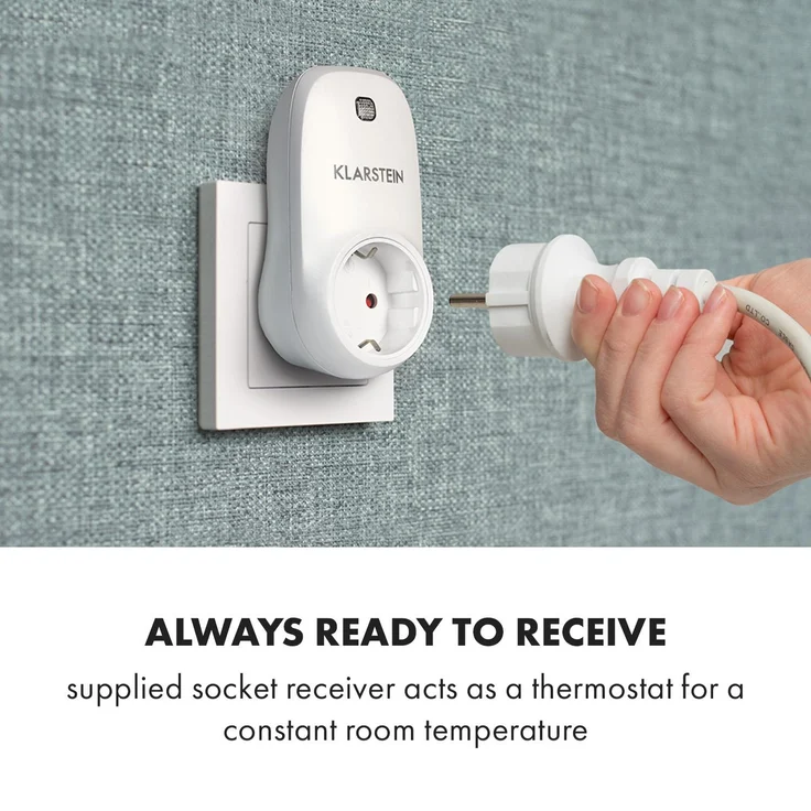 Klarstein Midnight Sun Decken-Infrarotheizung 70,5 x 70,5 cm 350 W, Infrarotheizung – Bild 7