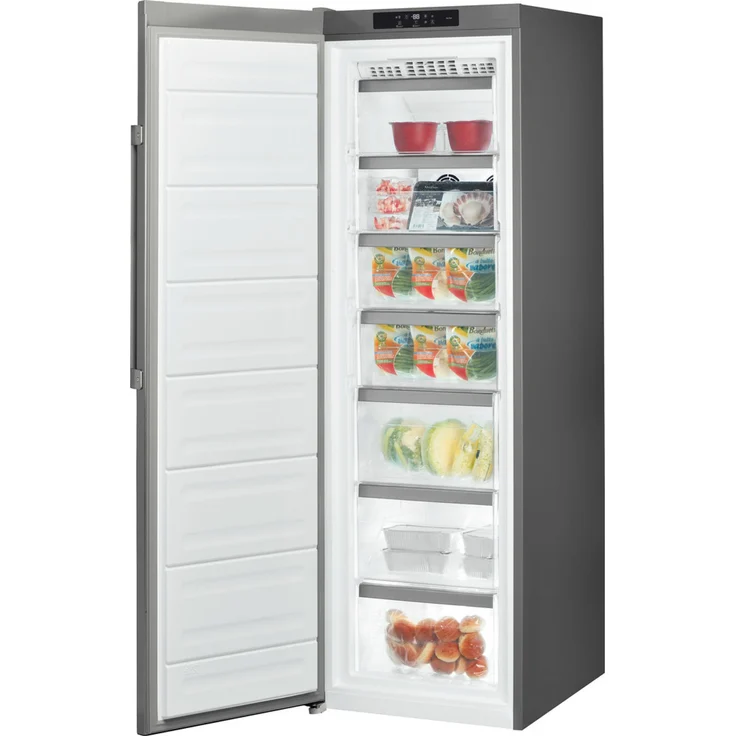 Bauknecht GKN 19G4S IN 2 Gefrierschrank, freistehend, edelstahl, NoFrost, Schnellgefrieren, LED, Breite 59.5 cm, Energieklasse E – Bild 7