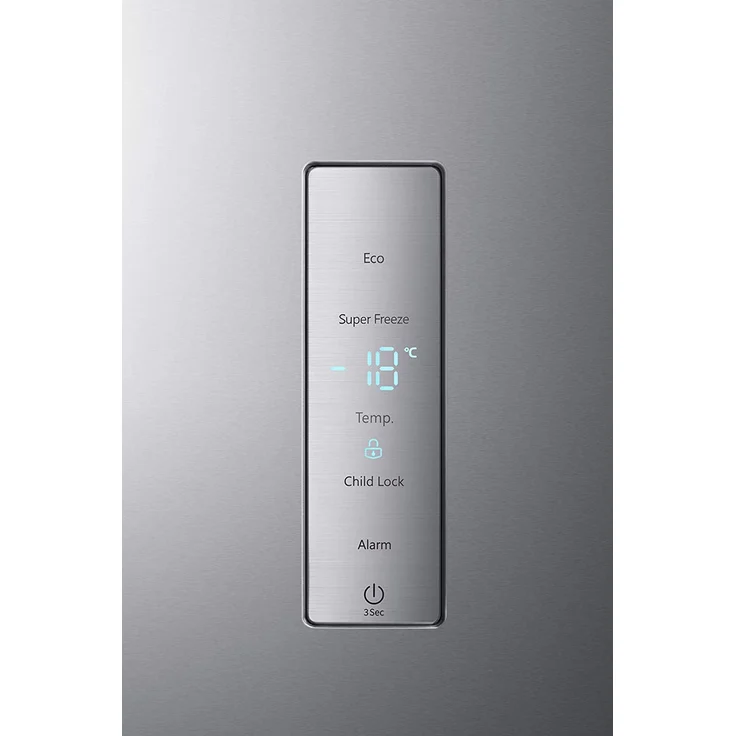 Hisense FV354N4BIE Gefrierschrank, freistehend, silber, NoFrost, LED, Breite 59.5 cm, Energieklasse E – Bild 11