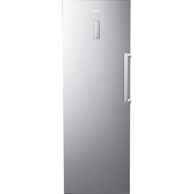Hisense FV354N4BIE Gefrierschrank, freistehend, silber, NoFrost, LED, Breite 59.5 cm, Energieklasse E – Bild 2