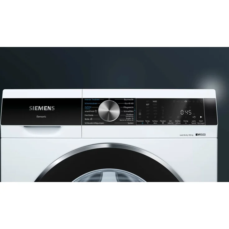 Siemens WN44G240, Waschtrockner, Energieeffizienzklasse E, Standgerät, Breite 59,8 cm, Geräuschemissionsklasse A – Bild 3