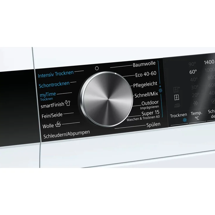Siemens WN44G240, Waschtrockner, Energieeffizienzklasse E, Standgerät, Breite 59,8 cm, Geräuschemissionsklasse A – Bild 4