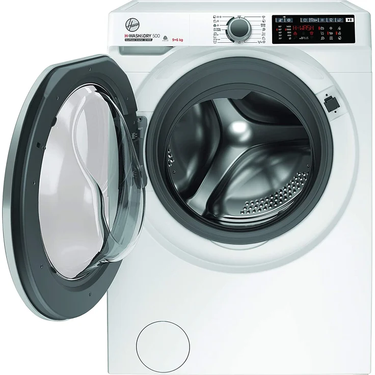 Hoover HDQ 496AMBS-1-S, Waschtrockner, Energieeffizienzklasse D, Standgerät, Breite 60 cm, Geräuschemissionsklasse C, Dampffunktion - Preisvergleich – Bild 8