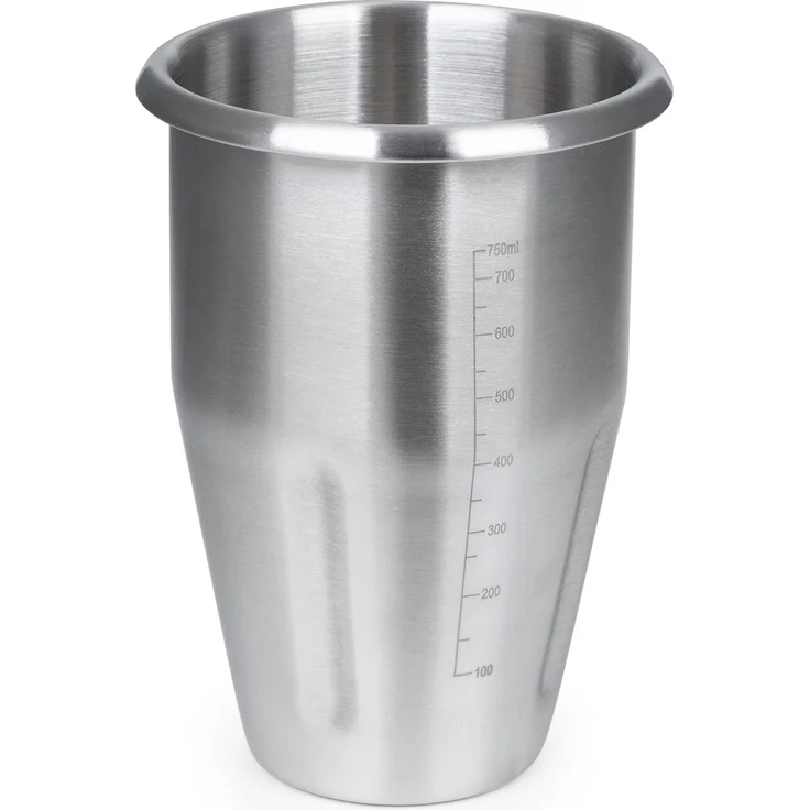 Klarstein Kraftprotz Edelstahlbecher Zubehör 1L,Edelstahl, spülmaschinengeeignet, silber – Bild 3