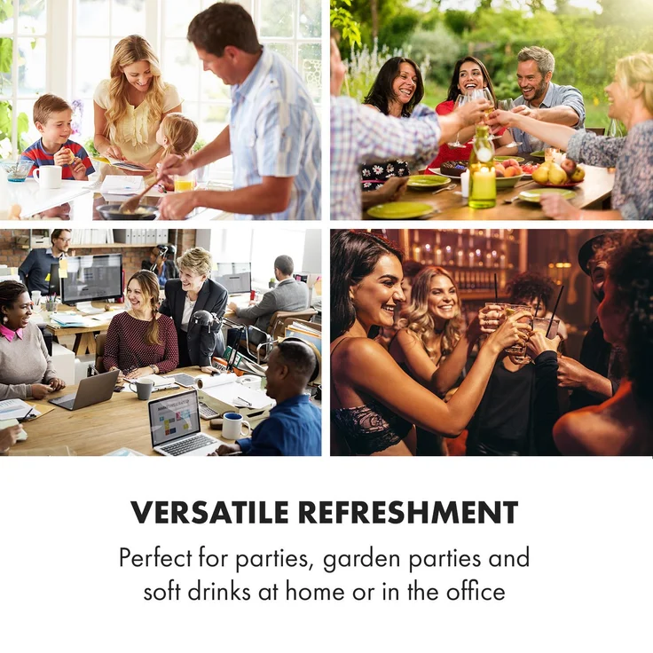 Klarstein Chillout Eiswürfelmaschine Bulleteis 12kg/24h Wassertank: 1,5 l – Bild 5