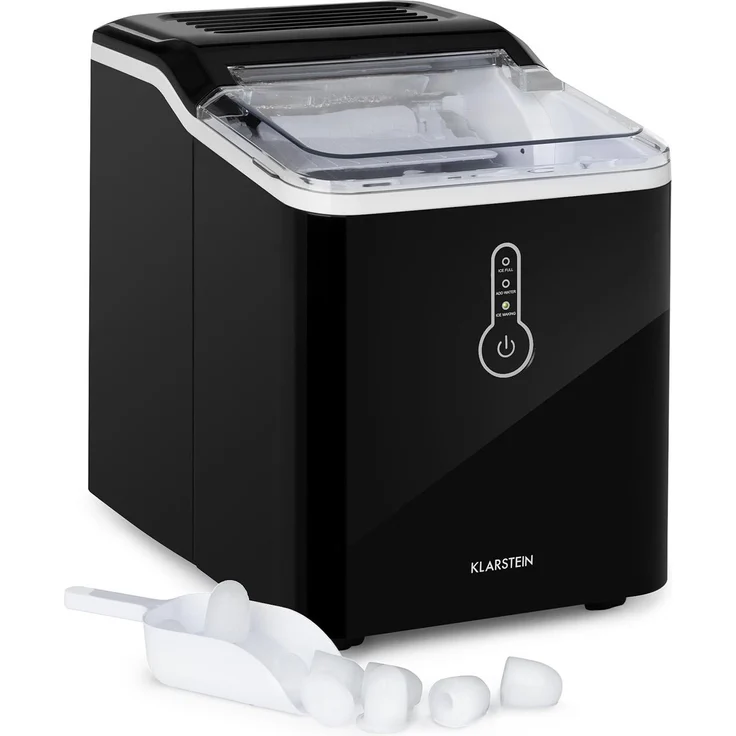 Klarstein Chillout Eiswürfelmaschine Bulleteis 12kg/24h Wassertank: 1,5 l – Bild 1