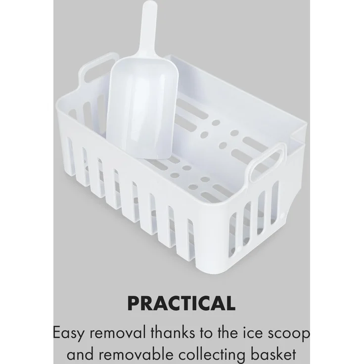 Klarstein Chillout Eiswürfelmaschine Bulleteis 12kg/24h Wassertank: 1,5 l – Bild 8