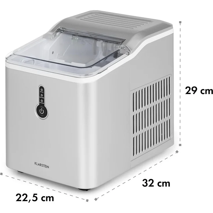 Klarstein Chillout Eiswürfelmaschine Bulleteis 12kg/24h Wassertank: 1,5 l – Bild 9