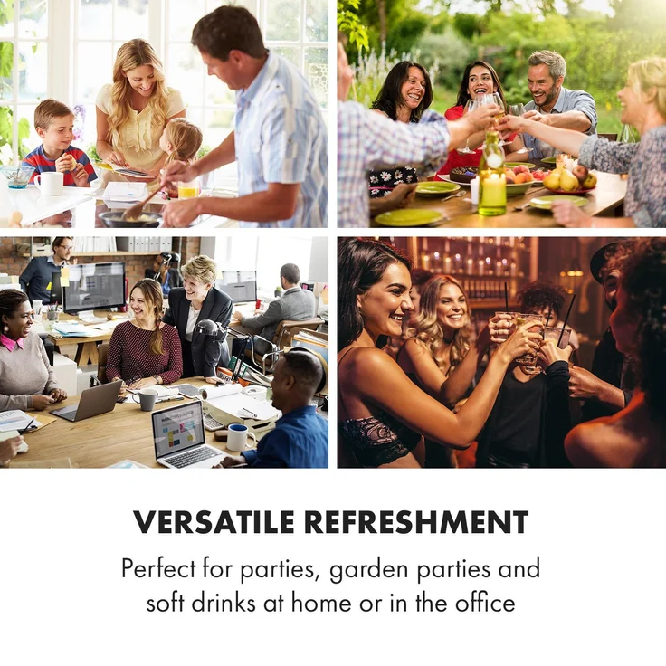 Klarstein Chillout Eiswürfelmaschine Bulleteis 12kg/24h Wassertank: 1,5 l – Bild 5