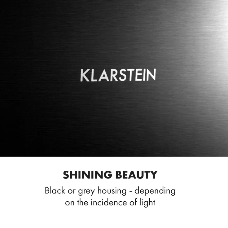 Klarstein Partytime Eiswürfelmaschine Klareis 15kg-24h Edelstahl, schwarz – Bild 9