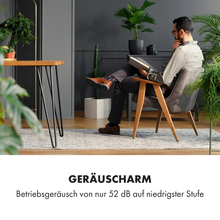 Klarstein 10035799 Metrobreeze New York Smart 7k mobile Klimaanlage 7000 BTU-2,1 kW EEC A Fernbedienung – Bild 10