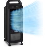 Klarstein 10035825 Cooler Rush mobiler Luftkühler 5,5L 45W Fernbedienung 5x Eispack Schwarz