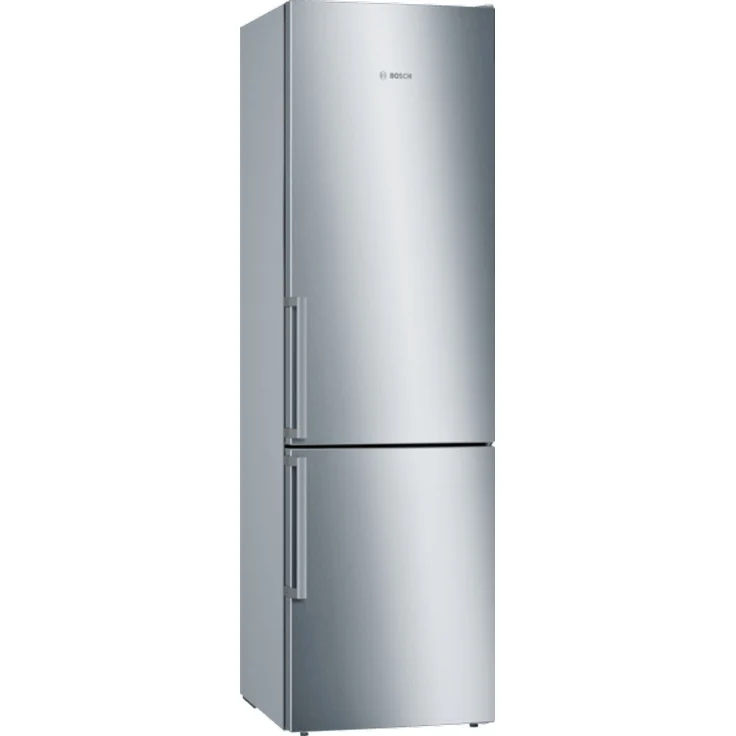 Bosch KGE398IBP Kühl-Gefrierkombination, freistehend, silber, Schnellgefrieren, LED, Abtauautomatik, Breite 60 cm, Energieklasse B – Bild 3