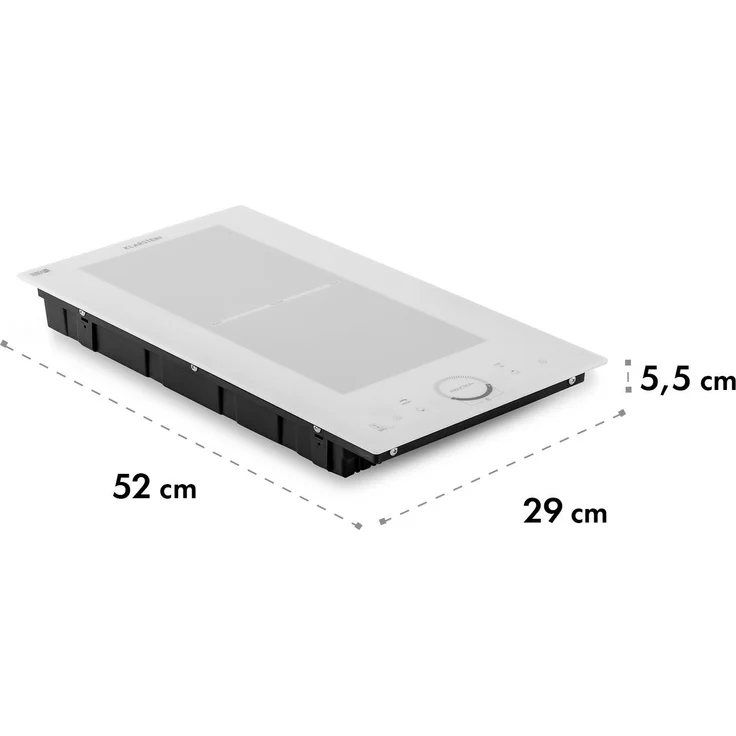 Klarstein Delicatessa Slim Domino Induktionskochfeld 3500W Timer – Bild 10