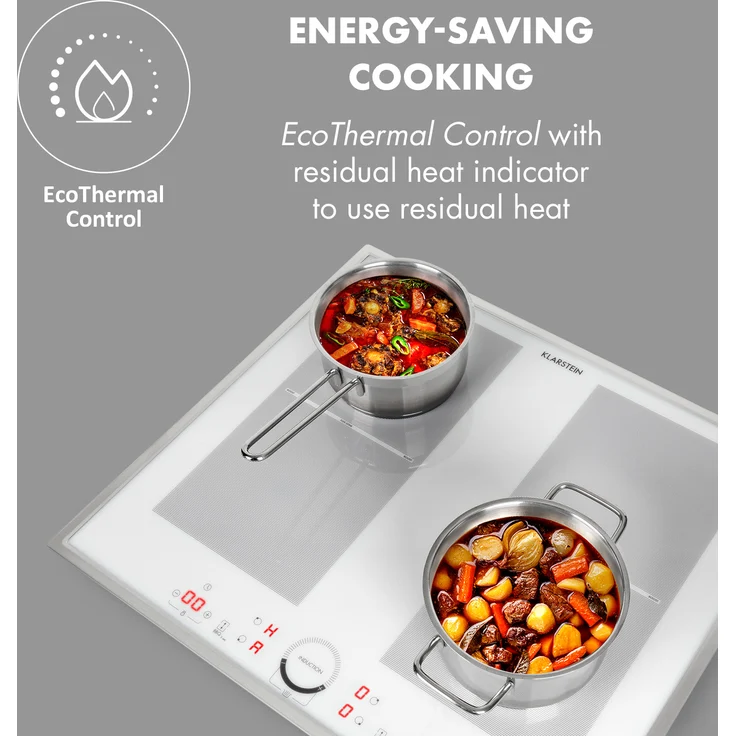 Klarstein Delicatessa 60 Prime Induktionskochfeld 4 Zonen 7000W Timer – Bild 6