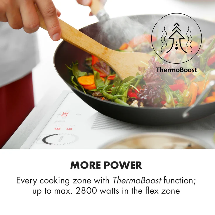 Klarstein Delicatessa 60 Prime Induktionskochfeld 4 Zonen 7000W Timer – Bild 7