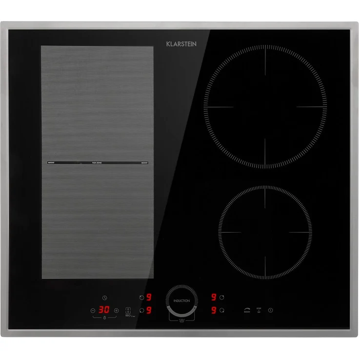 Klarstein Delicatessa 60 Hybrid Prime Einbaukochfeld Induktion 4 Zonen 7000W – Bild 1