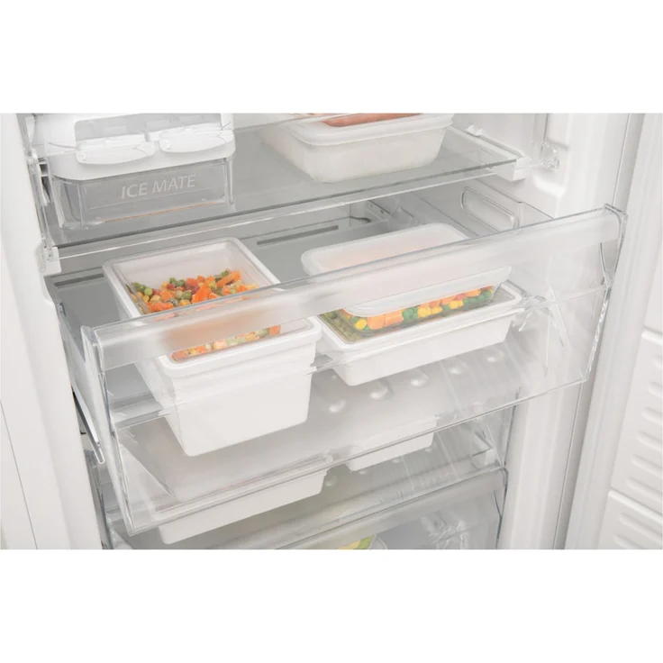 Privileg PFVN 84 Gefrierschrank, freistehend, weiß, NoFrost, Schnellgefrieren, LED, Breite 71 cm, Energieklasse E – Bild 11