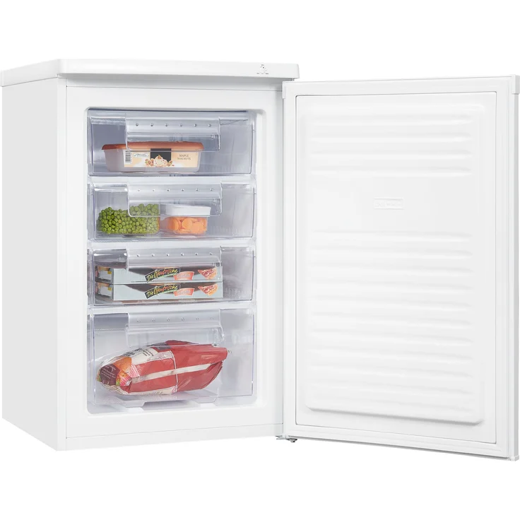 Exquisit GS80-040E Gefrierschrank, freistehend, weiß, Lagerzeit bei Störung 12 h, Breite 55 cm, Energieklasse E – Bild 6