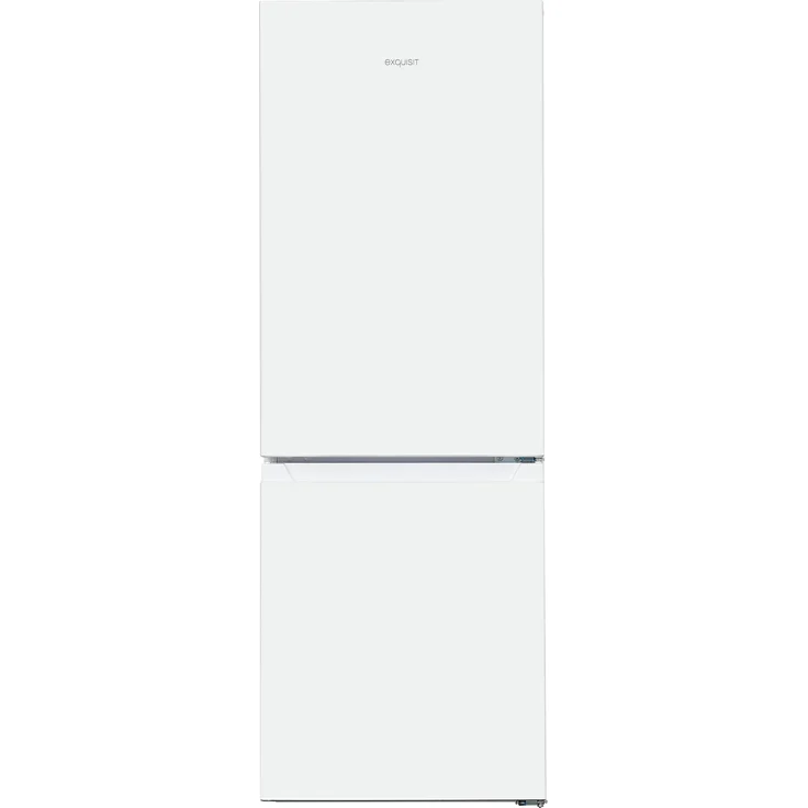 Exquisit KGC231-60-010E Kühl-Gefrierkombination, freistehend, weiß, LED, Breite 49 cm – Bild 5